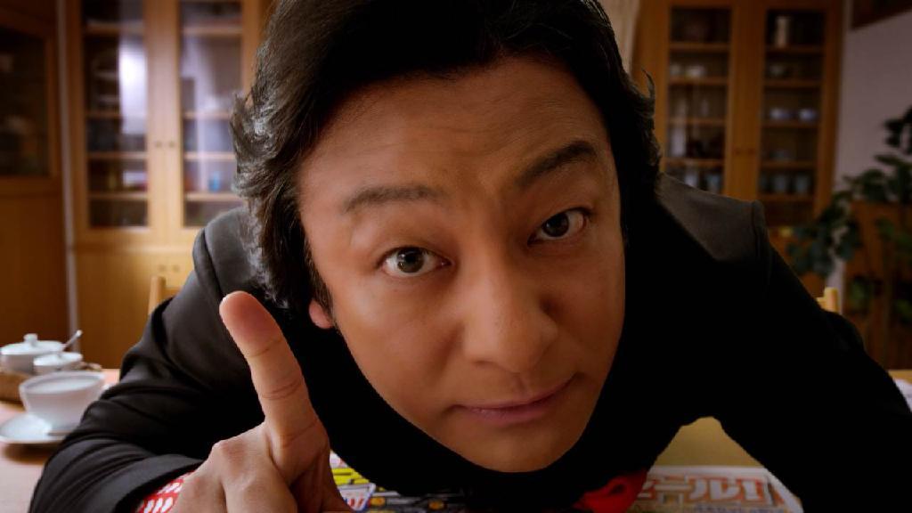 「オートバックスタイヤスーパーセール」のＣＭに出演する歌舞伎俳優の片岡愛之助さん
