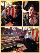 ５発中２発的中で、４２歳がこの笑顔。ささやかだけれど、大切な思い出です！（柳家花緑さん撮影）