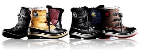 豊富なカラーバリエーションがそろう「ティボリ」。パンツのブーツインスタイルやボーイッシュなコーディネートを楽しみたい