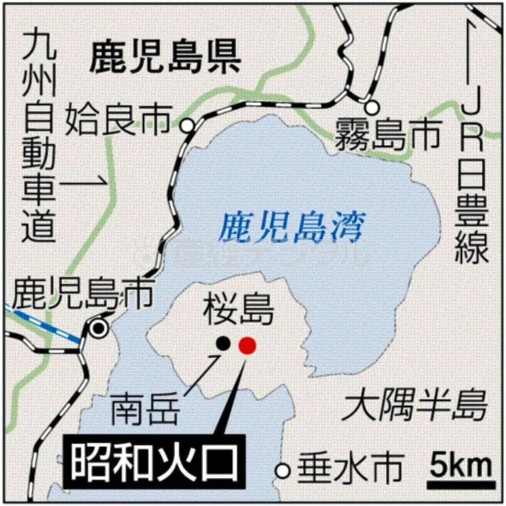 鹿児島県鹿児島市の桜島