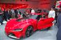北米国際自動車ショーでトヨタ自動車が発表した「ＦＴ－１」＝１３日、米ミシガン州デトロイト