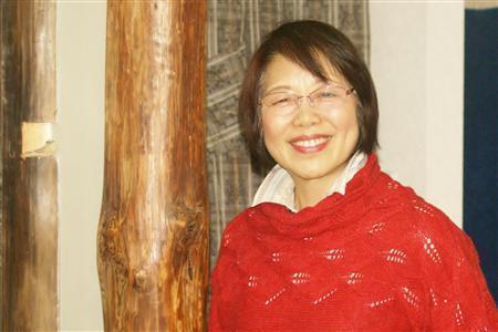 「複雑なことが日本語の豊かさ」と話す、現代短歌を代表する歌人の一人、沖ななもさん＝埼玉県さいたま市緑区（塩塚夢撮影）