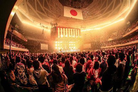 今年で結成３０周年を迎えた怒髪天。初の武道館公演を開催＝２０１４年１月１２日（提供写真）