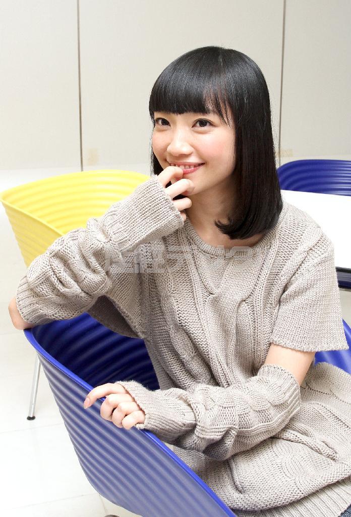 「隠蔽の経験？＿隠蔽なので明言は避けますが、あんなことやこんなことです」と語る、女優の笠原千尋さん＝２０１４年１月１５日、東京都品川区（野村成次撮影）