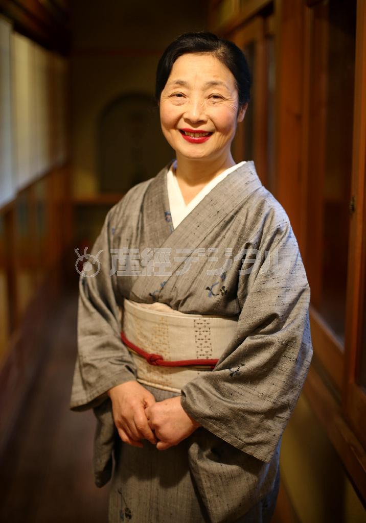 橋本憲一さんの妻で女将の礼子さん＝２０１４年１月２０日、京都市左京区（恵守乾撮影）