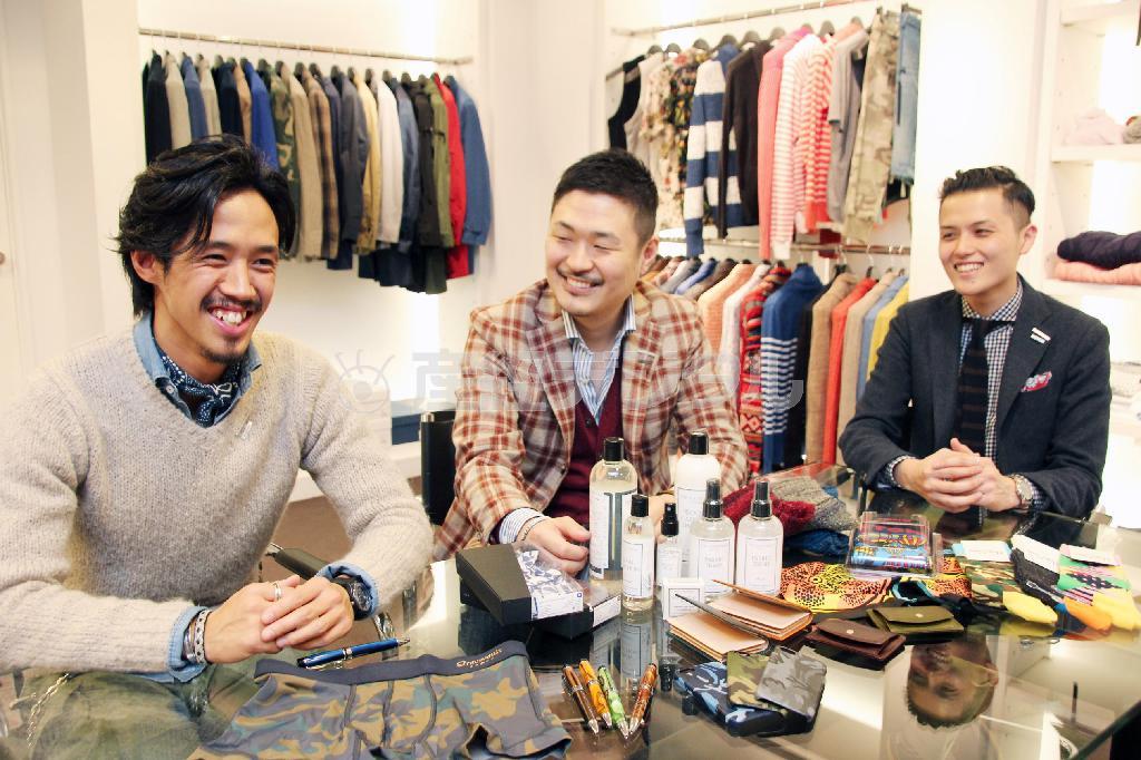 エストネーション銀座店のスタッフのみなさんに、バレンタイン前に“男性の本音”を聞きました＝東京都中央区銀座のエストネーションプレスルーム（今泉有美子撮影）