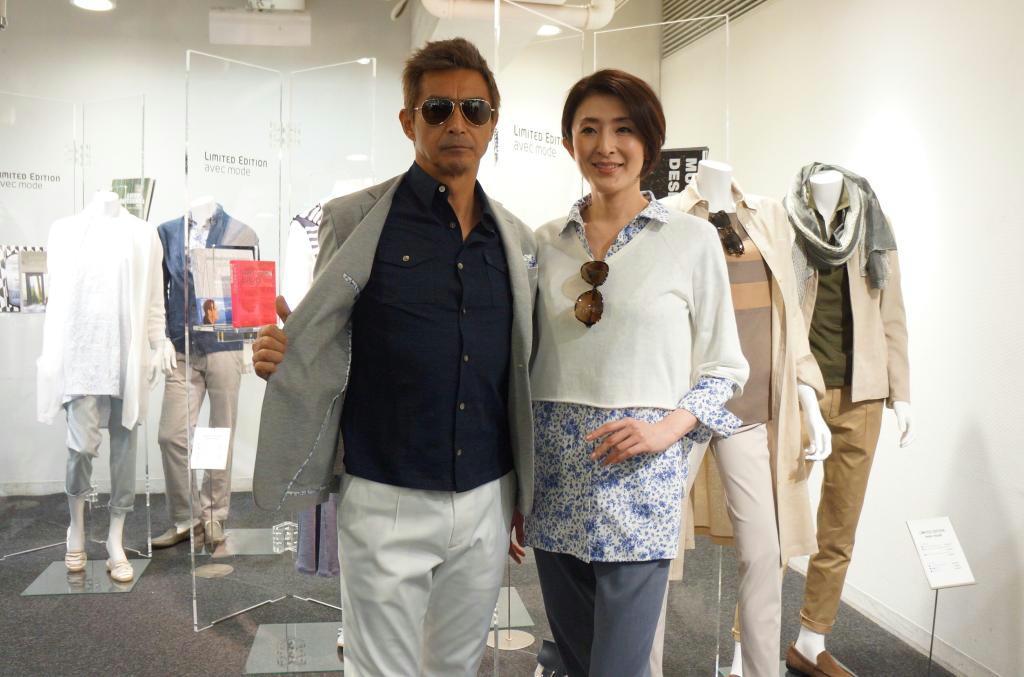 そごう・西武が５０代向けに立ち上げた新ブランド「リミテッドエディションアベックモード」＝２８日、東京都豊島区