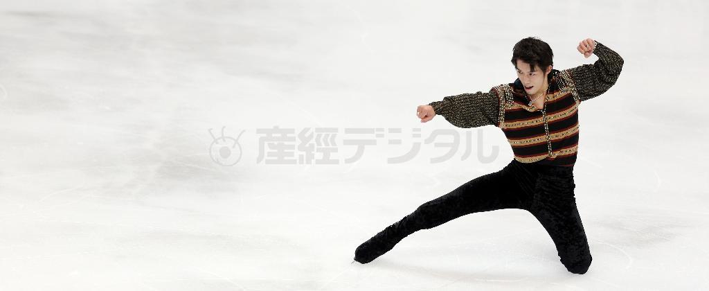 四大陸選手権を制した無良崇人（むら・たかひと）でさえソチの代表になれなかったほど、日本の選手層は厚い＝２０１４年１月２４日、台湾・台北市（ＡＰ）