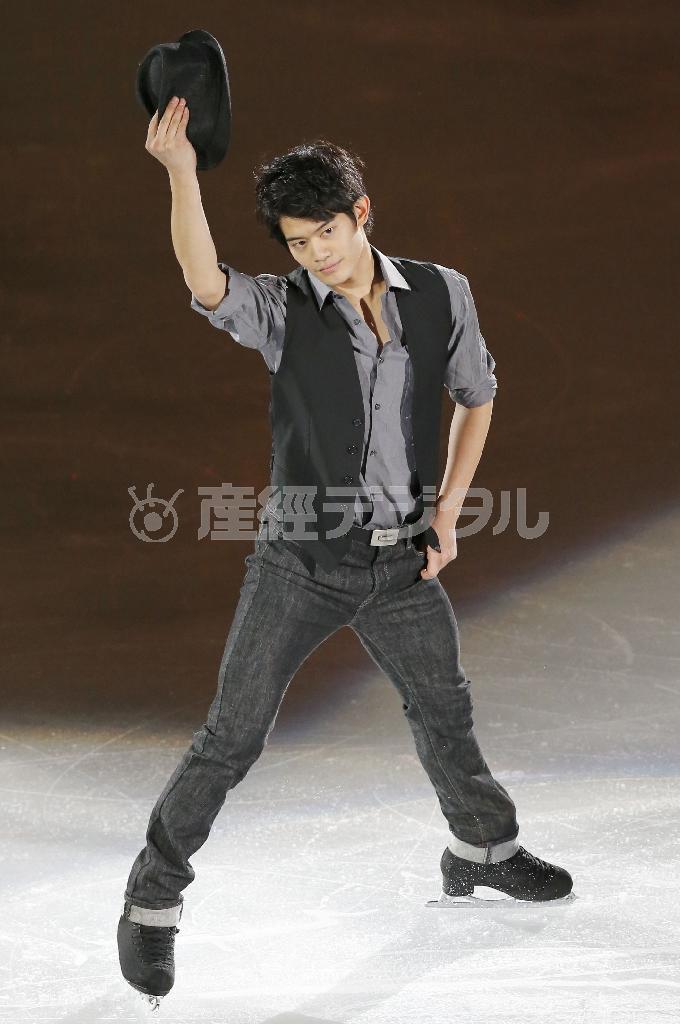 ソチの代表を逃したが、小塚崇彦も世界の実力者の一人だ＝２０１４年１月２５日、台湾・台北市（共同）