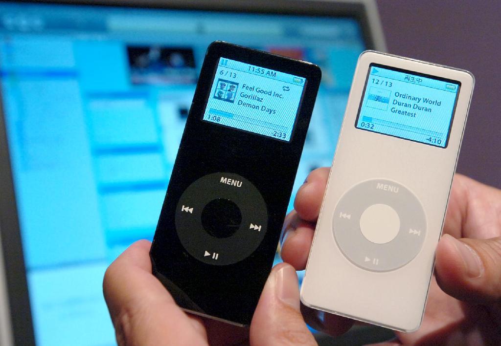 かつて一世を風靡したアップルの「iPod nano」