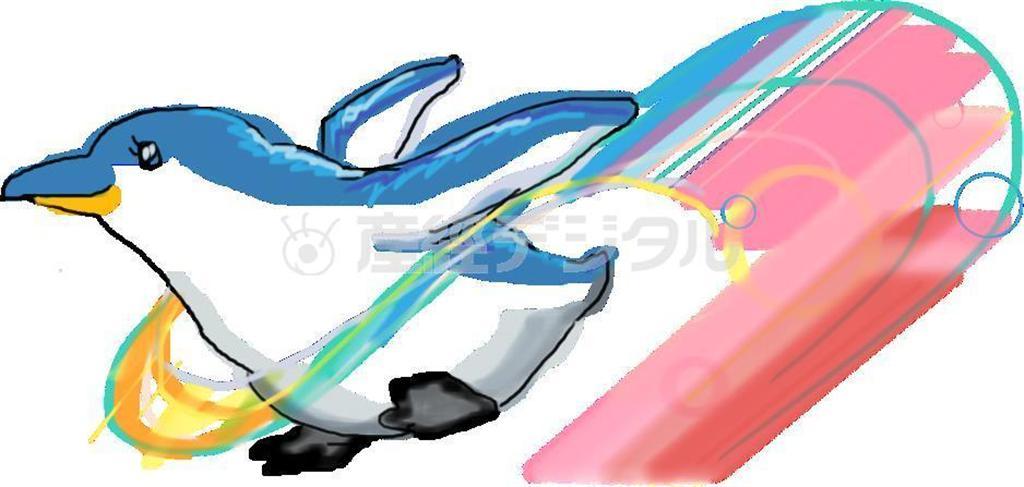 土曜塾が目指している最初に行動を起こす「ファースト・ペンギン」（イラスト：武内優里子さん提供）