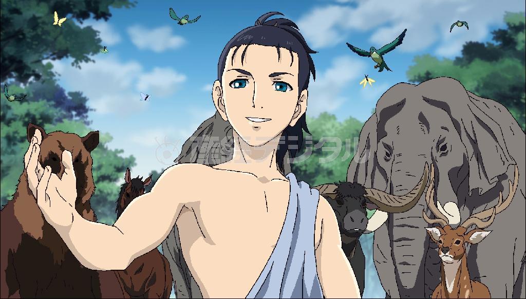 【かざすンＡＲ（視聴無料）】映画「ＢＵＤＤＨＡ２＿手塚治虫のブッダ－終わりなき旅－」（小村敏明監督）。２月８日公開（シナジー・リレーションズ提供）。（Ｃ）２０１４「手塚治虫のブッダ２」製作委員会