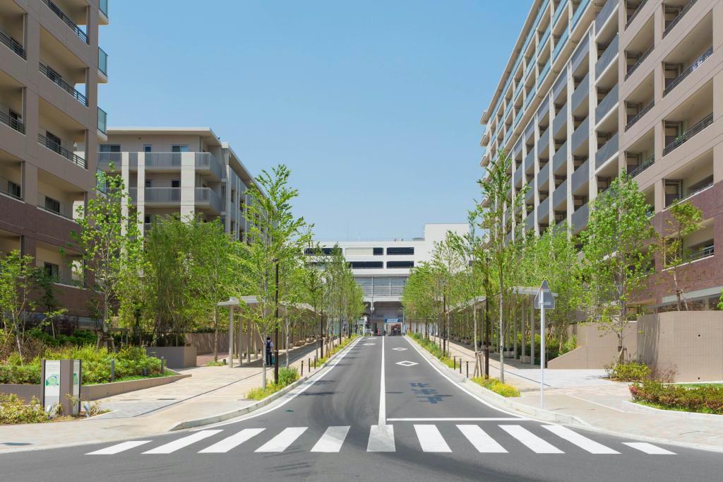 今年夏に最終の入居が行われ、街全体が完成するプラウド船橋（千葉県船橋市）