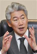 野村ホールディングスの永井浩二ＣＥＯ＝東京都千代田区（伴龍二撮影）