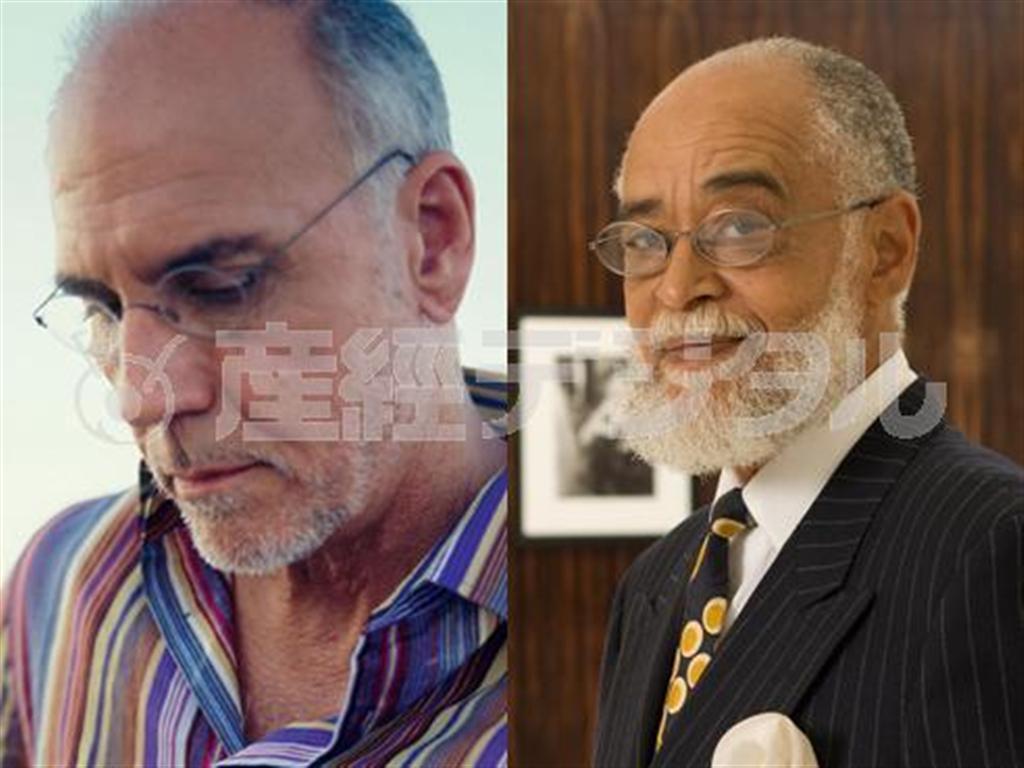 フュージョンギタリスト、ラリー・カールトン（左）と、ソウルミュージックのミュージシャン、デヴィッド・Ｔ・ウォーカー（提供写真）