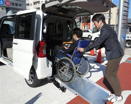 福祉車両 使いやすく価格も手頃に タント ｎ ｂｏｘ など Sankeibiz サンケイビズ