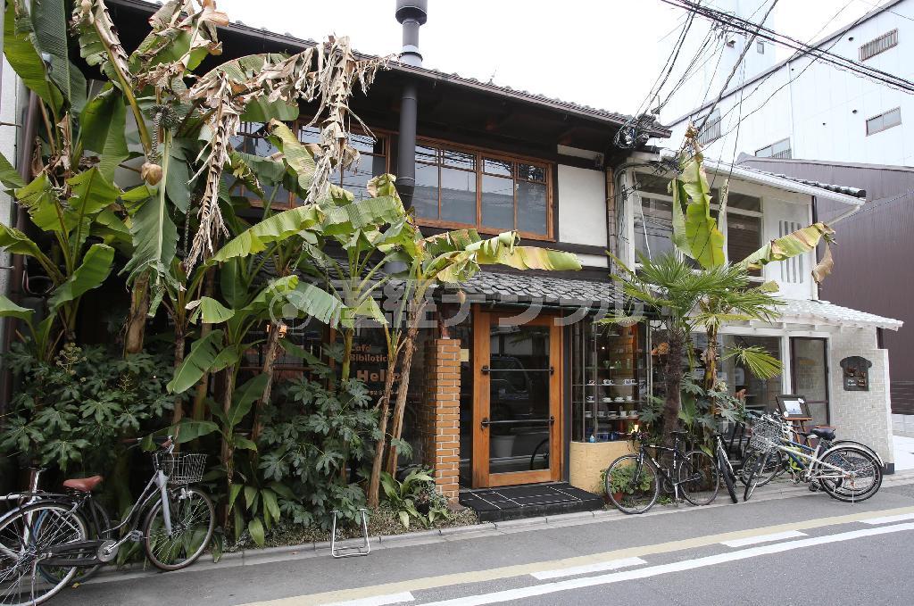 南国風の緑あふれる外観が目印＝２０１４年２月７日、京都市中京区（恵守乾撮影）