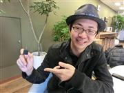 「プラグエア」についてを説明するビートロボの浅枝大志最高経営責任者