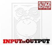 ＫＮＯＣＫ＿ＯＵＴ＿ＭＯＮＫＥＹ「ＩＮＰＵＴ＿∝＿ＯＵＴＰＵＴ」。発売中（提供写真）
