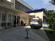 ヤンゴン市内にある医療支援会社インターナショナルＳＯＳヤンゴンの拠点。レントゲンなどの設備も整う