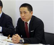 記者会見するハイアールアジアインターナショナルの伊藤嘉明社長＝東京都台東区（米沢文撮影）