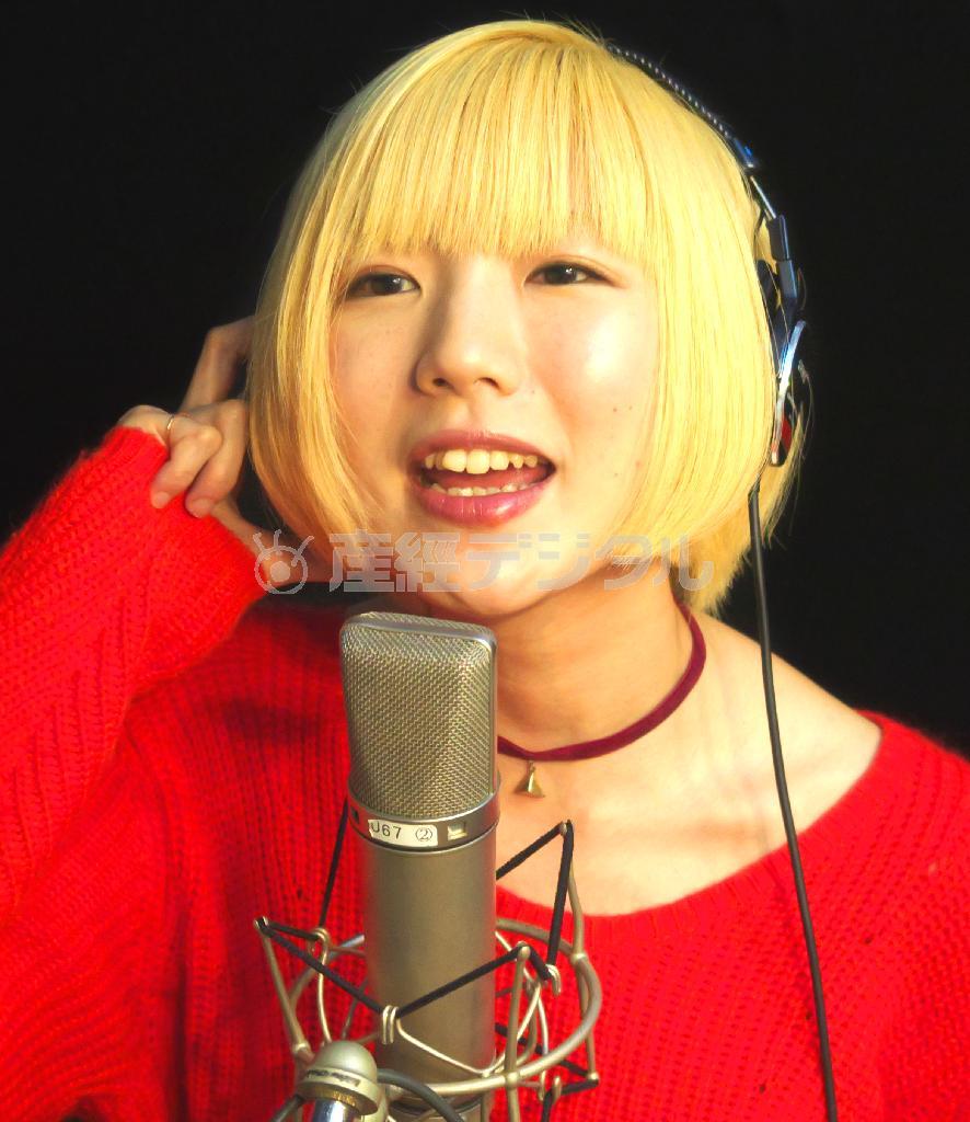 バンド「黒木渚」のギターボーカル、黒木渚さん＝２０１４年１月３０日（鋤田正義さん撮影）