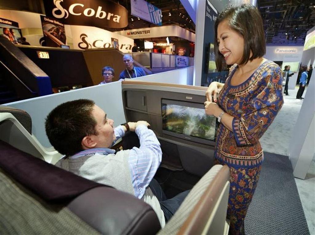 パナソニックが納入するシンガポール航空の機内ＡＶシステム