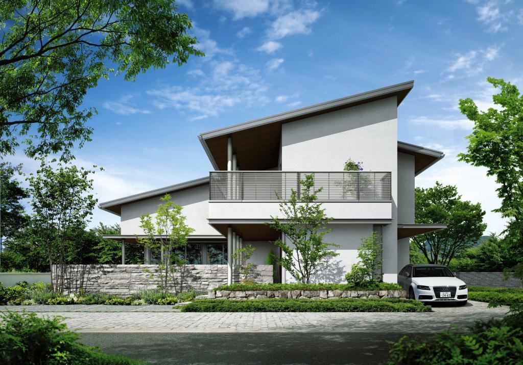 積水ハウスの太陽光発電システムを搭載できる２階建て住宅「ビー・モード・ジェント」