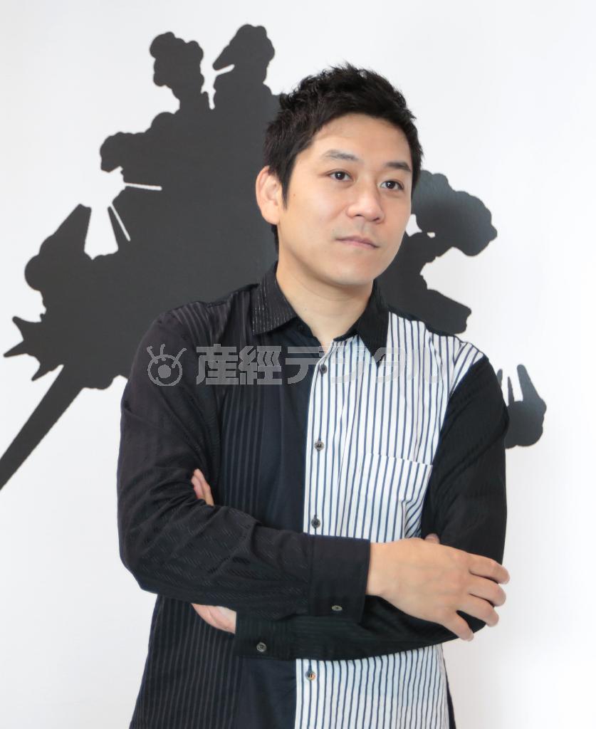 彫刻家、名和（なわ）晃平さん＝２０１３年６月１９日（中尾由里子さん撮影）