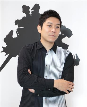 彫刻家、名和（なわ）晃平さん＝２０１３年６月１９日（中尾由里子さん撮影）