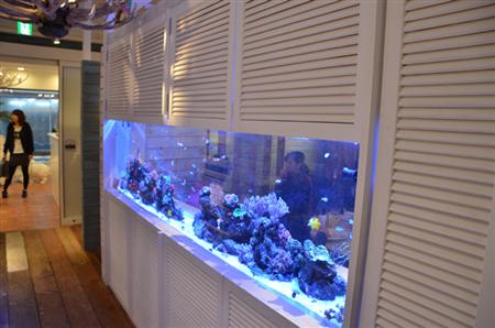 「カフェホリデー茶屋町」の店内