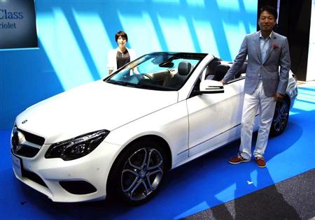 新型Ｅクラスのカブリオレ