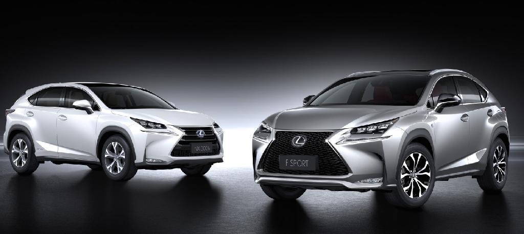 トヨタ自動車が北京モーターショーで世界初公開する量産タイプの小型SUV「レクサスNX」