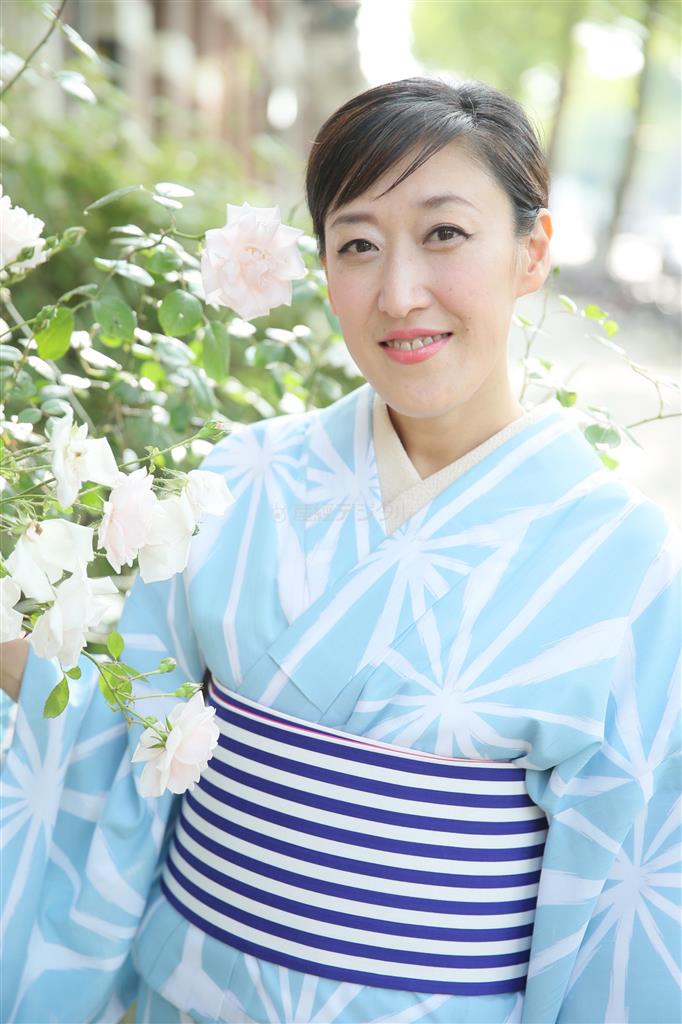 モダン着物の立役者、豆千代（まめちよ）さん＝２０１３年７月１４日（本人提供）