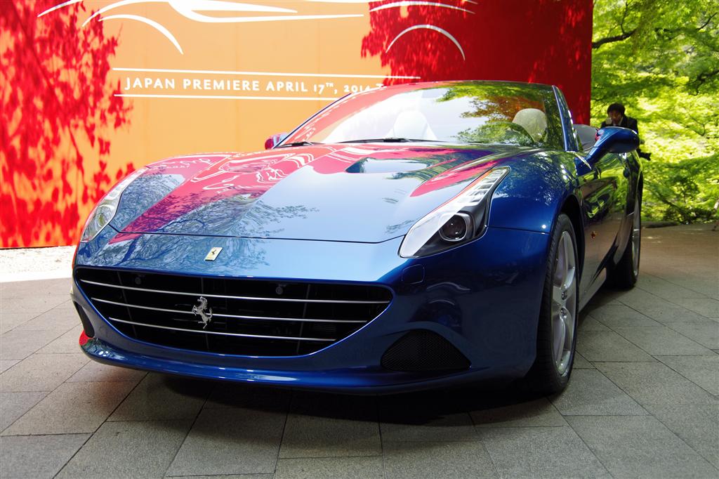 日本で初めて公開されたフェラーリの新型モデル「カリフォルニアＴ」