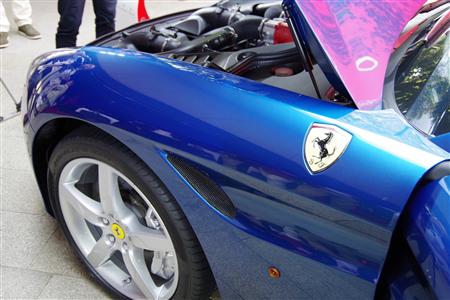 日本で初めて公開されたフェラーリの新型モデル「カリフォルニアＴ」