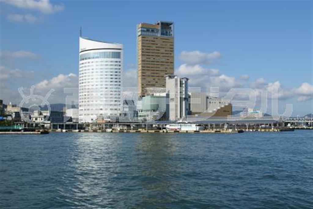 会場となるサンポート高松＝２０１４（平成２６）年、香川県高松市（流通経済大学＿有志学生記者、星和希撮影）