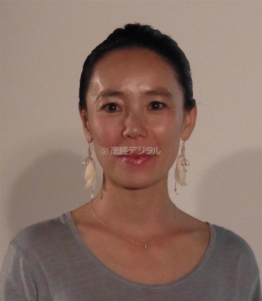 河瀬直美監督＝２０１４年４月１８日（櫛田寿宏撮影）