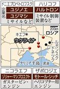 【ウクライナ軍需産業】ドニエプロペトロフスク州、ハリコフ州、ザポロジエ州、ニコラエイフ州＝２０１４年４月１８日現在、※２０１４年３月１８日、ロシアのウラジーミル・プーチン大統領は首都モスクワのクレムリン（大統領府）での演説で、ウクライナ南部クリミア自治共和国と特別市セバストポリのロシア連邦への併合を宣言した。