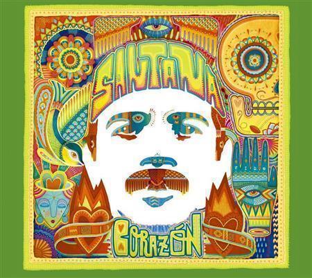 アルバム「コラソン」（サンタナ、２５９２円、税込み）。発売中（提供写真）