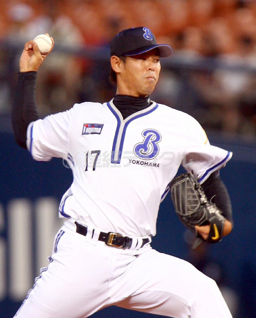 ２０１０年９月７日に横浜スタジアムで登板した清水直行投手＝神奈川県横浜市中区・横浜スタジアム（荒木孝雄撮影）