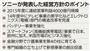 ソニーが発表した経営方針のポイント＝２０１４年５月２２日