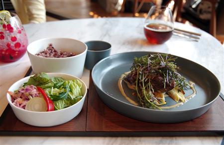 ビストロのランチメニュー