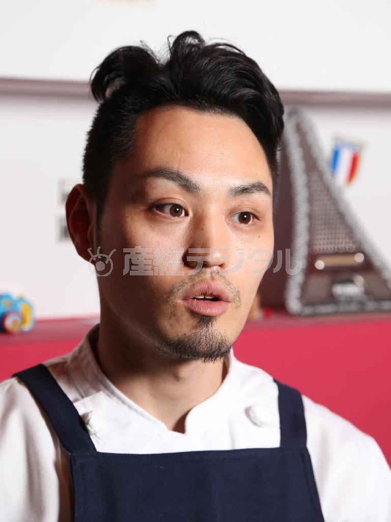 シェフの長野侯三さん＝２０１４年５月１４日、京都市中京区（恵守乾撮影）