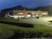 ＡＫＢ４８のメンバーが刃物男に襲われたイベント会場の岩手産業文化センター＝２０１４年５月２５日、岩手県滝沢市（土樋靖人撮影）