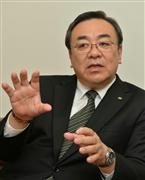 インタビューに応じるイトーヨーカ堂の戸井和久社長