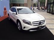 メルセデス・ベンツ日本が販売を開始した「ＧＬＡシリーズ」＝２９日、東京都港区