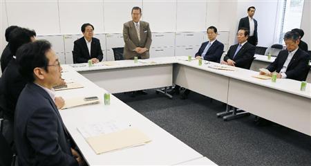 軽減税率制度に関する方針が話し合われた与党税制協議会＝２９日午後、衆院第２議員会館