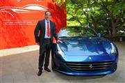 「ジャパン・プレミア」の会場で、ジュゼッペ・カッターネオ氏は“毎日乗れるフェラーリ”として「フェラーリ・カリフォルニアＴ」の運転のしやすさをアピール