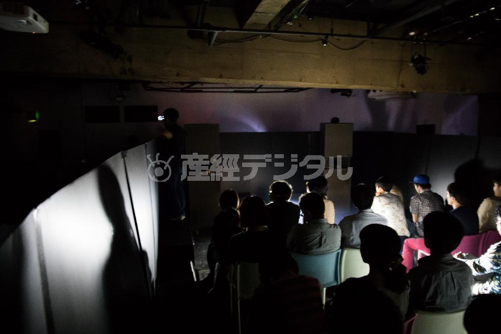 第５回公演「重力放射の夜」＝２０１４年５月２０日（提供写真）